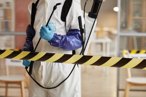 Professional Unattended Death Cleanup technician working in Southington, OH